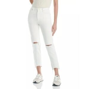 Ramy Brook NWT Langley White High Rise Ankle Jeans size 24